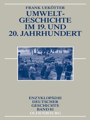 cover image of Umweltgeschichte im 19. und 20. Jahrhundert
